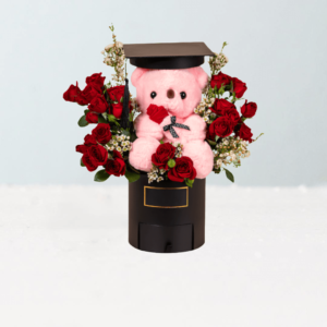 Graduate's Bloom Box & Chocolates, flower delivery Nairobi by Upendo Blooms