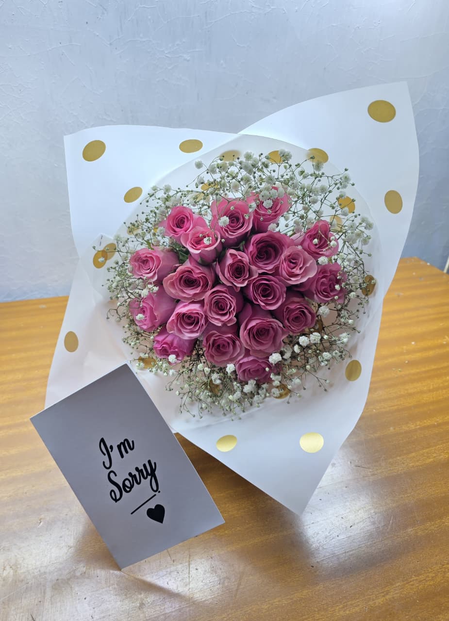 I Am Sorry Bouquet, Apology Flowers, flower delivery Nairobi by Upendo Blooms