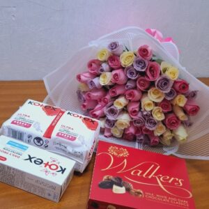 Just For Her Bouquet, KSh 6,500, flower delivery Nairobi by Upendo Blooms