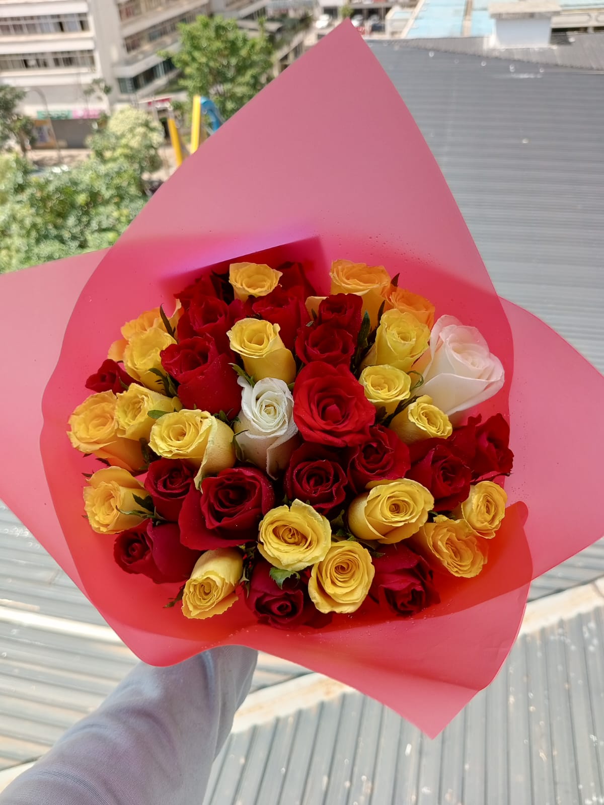 Love Bouquet, Red Roses, flower delivery Nairobi by Upendo Blooms