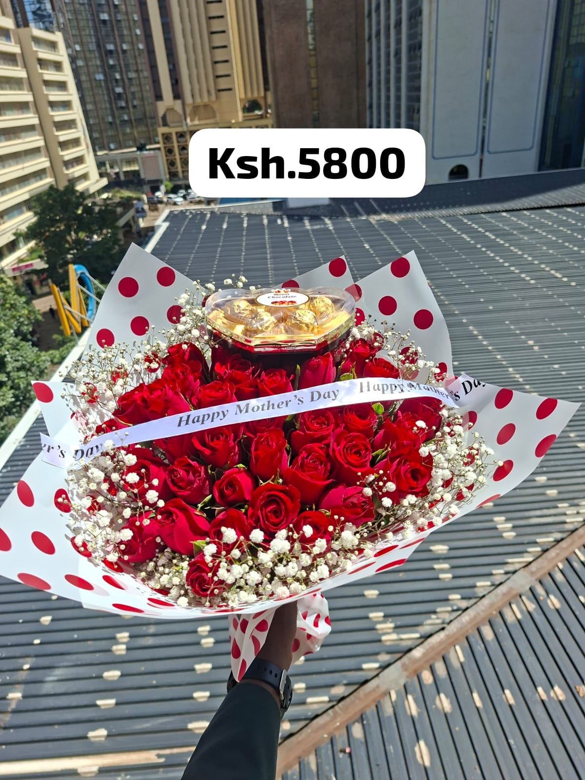 Mothers Day Bouquet, flower delivery Nairobi by Upendo Blooms