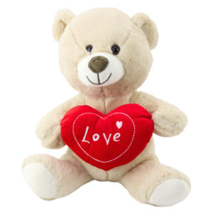 Plush Teddy Bear, Medium 30cm, flower delivery Nairobi by Upendo Blooms