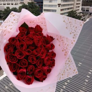 Red Roses Bouquet, flower delivery Nairobi by Upendo Blooms