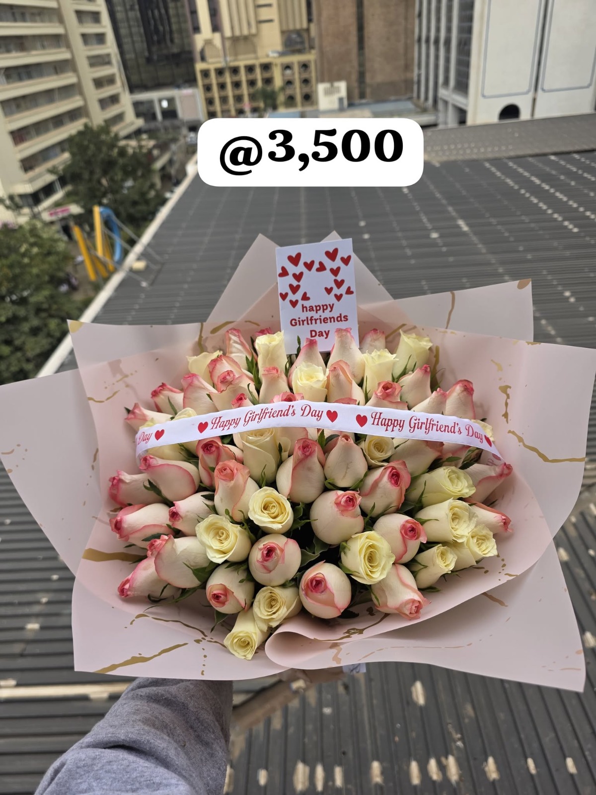 Send Bouquet, Mixed Roses, flower delivery Nairobi by Upendo Blooms